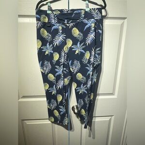 Pineapple crop pants